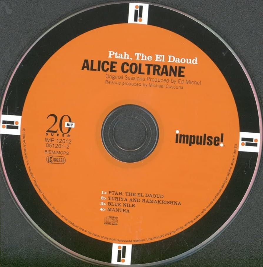 LP Alice Coltrane – Ptah, The El Daoud Coltrane, Alice - Ptah the El Daoud - Amazon.com Music
